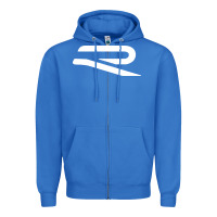 True Royal wolsvagen r Zipper Hoodie - PixelWave