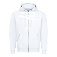 White wolsvagen r Zipper Hoodie - PixelWave
