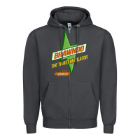 Smoke brawndo the thirst mutilator   idiocracy inspired active Zipper Hoodie - PixelWave