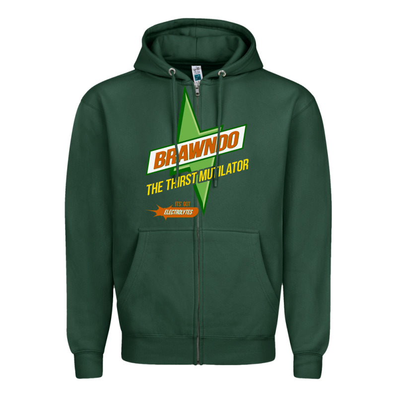 Brawndo The Thirst Mutilator   Idiocracy Inspired Active Zipper Hoodie by PixelWave | Teevron