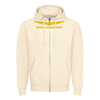 Sandshell goldwing Zipper Hoodie - PixelWave