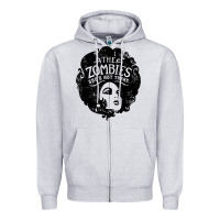 Heather Grey the zombies   she's not there t shirt Zipper Hoodie - PixelWave
