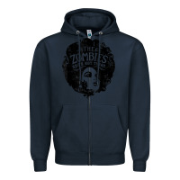 Navy the zombies   she's not there t shirt Zipper Hoodie - PixelWave