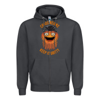 Smoke chaos reigns keep it gritty Zipper Hoodie - PixelWave