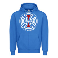 True Royal independent company cross skateboard Zipper Hoodie - PixelWave