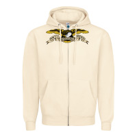 Sandshell anti hero skateboards Zipper Hoodie - PixelWave