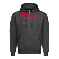 Charcoal Heather freddy's frozen custard & steakburgers Zipper Hoodie - PixelWave