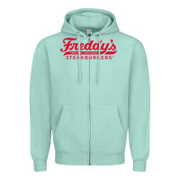 Seafoam freddy's frozen custard & steakburgers Zipper Hoodie - PixelWave