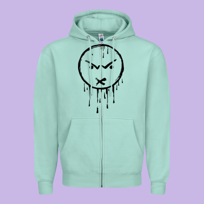 Legion Of Skanks Zipper Hoodie Designed By Pixelwave