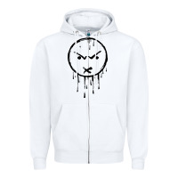 White legion of skanks Zipper Hoodie - PixelWave