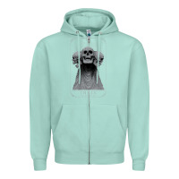 Seafoam hunt showdown anniversary three of skulls black t shirt Zipper Hoodie - PixelWave