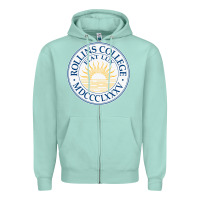 Seafoam rollins college Zipper Hoodie - PixelWave