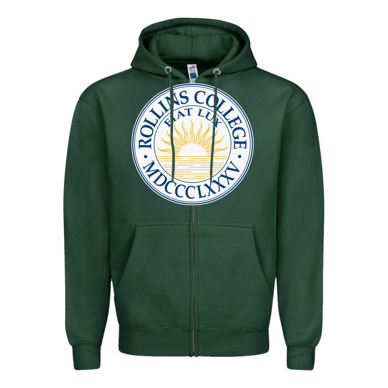 Rollins College Zipper Hoodie by PixelWave | Teevron
