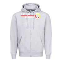Heather Grey Detroit Diesel Zipper Hoodie - PixelWave