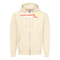 Sandshell Detroit Diesel Zipper Hoodie - PixelWave