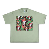Oil Green baby cow floral aztec tumbler Urban Heavy Tee - Jasminsmagicworld