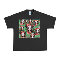 Pigment Black baby cow floral aztec tumbler Urban Heavy Tee - Jasminsmagicworld