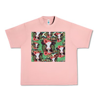 Salmon baby cow floral aztec tumbler Urban Heavy Tee - Jasminsmagicworld