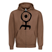 Chestnut Einsturzende Neubauten Zipper Hoodie - PixelWave