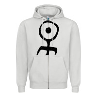Dove Grey Einsturzende Neubauten Zipper Hoodie - PixelWave