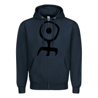 Navy Einsturzende Neubauten Zipper Hoodie - PixelWave