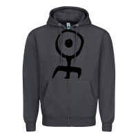 Smoke Einsturzende Neubauten Zipper Hoodie - PixelWave