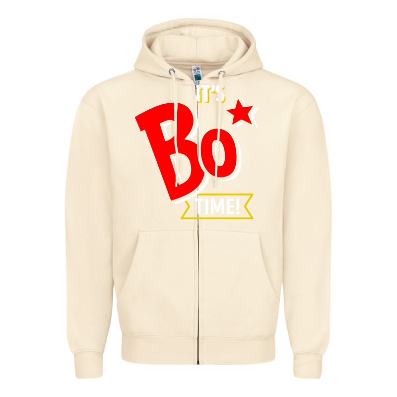 It's Bo Time Zipper Hoodie by PixelWave | Teevron