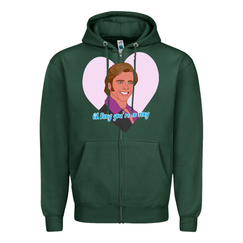 Sexy Rexy Zipper Hoodie by PixelWave | Teevron