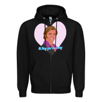 Black sexy rexy Zipper Hoodie - PixelWave
