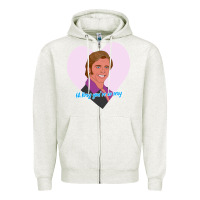 Oatmeal Heather sexy rexy Zipper Hoodie - PixelWave