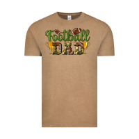 Vintage Coffee football dad Vintage Tee - BundleAndBundleShop
