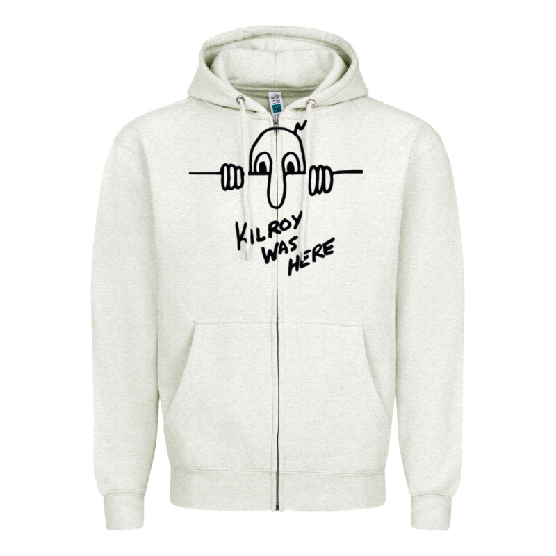 Kilroy Was Here (on Redbubble) Gift Zipper Hoodie by PixelWave | Teevron