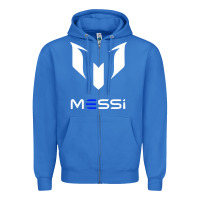 True Royal messi Zipper Hoodie - PixelWave