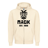 Sandshell paok merch Zipper Hoodie - PixelWave