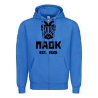 True Royal paok merch Zipper Hoodie - PixelWave