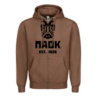 Chestnut paok merch Zipper Hoodie - PixelWave