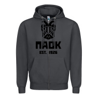 Smoke paok merch Zipper Hoodie - PixelWave