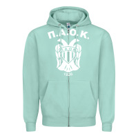 Seafoam paok merch Zipper Hoodie - PixelWave