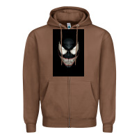 Chestnut The venom Zipper Hoodie - PixelWave
