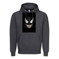 Smoke The venom Zipper Hoodie - PixelWave