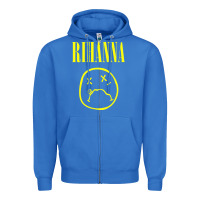 True Royal Grunge Rihanna Zipper Hoodie - PixelWave