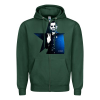Sports Green ringo starr 01 Zipper Hoodie - PixelWave