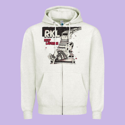 Rkl Keep Laughing Essential Zipper Hoodie Designed By Pixelwave