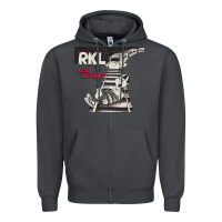 Smoke RKL Keep Laughing Essential Zipper Hoodie - PixelWave