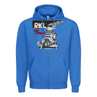 True Royal RKL Keep Laughing Essential Zipper Hoodie - PixelWave