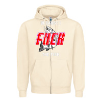 Sandshell because i fuck the fish Zipper Hoodie - PixelWave