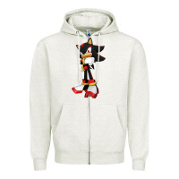 Oatmeal Heather best of shadow Zipper Hoodie - PixelWave