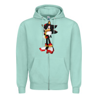 Seafoam best of shadow Zipper Hoodie - PixelWave
