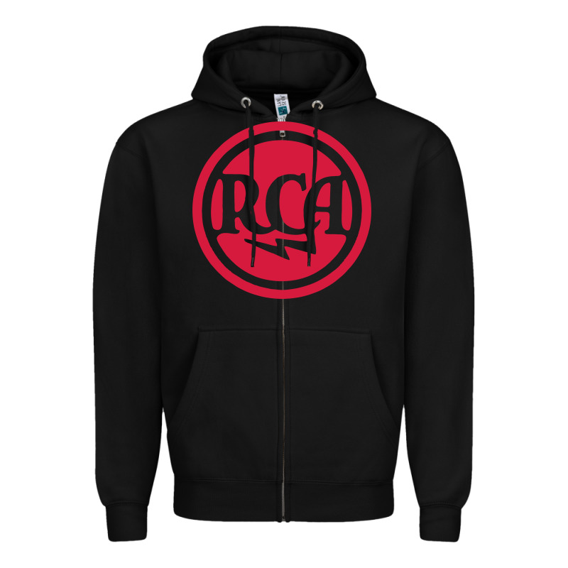 Rca Radio Tubes Zipper Hoodie by PixelWave | Teevron