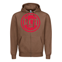 Chestnut rca radio tubes Zipper Hoodie - PixelWave